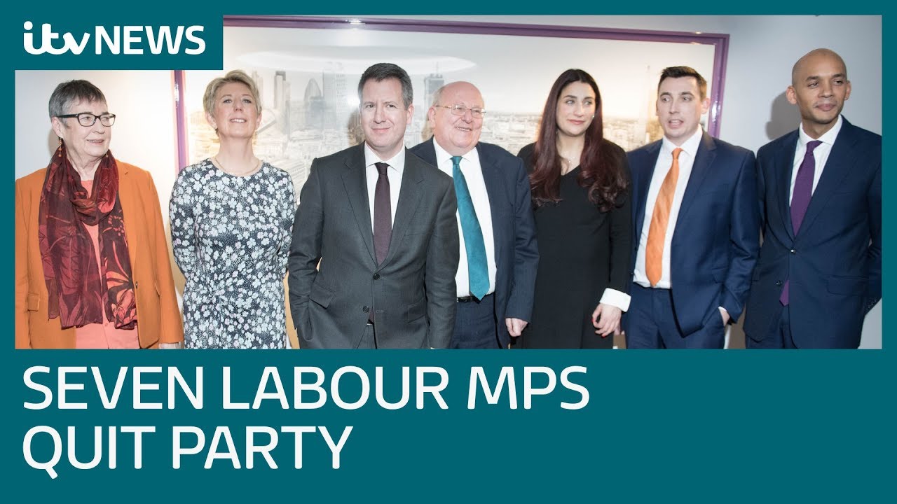 Labour MPs have resigned from the party to form The Independent Group | ITV News