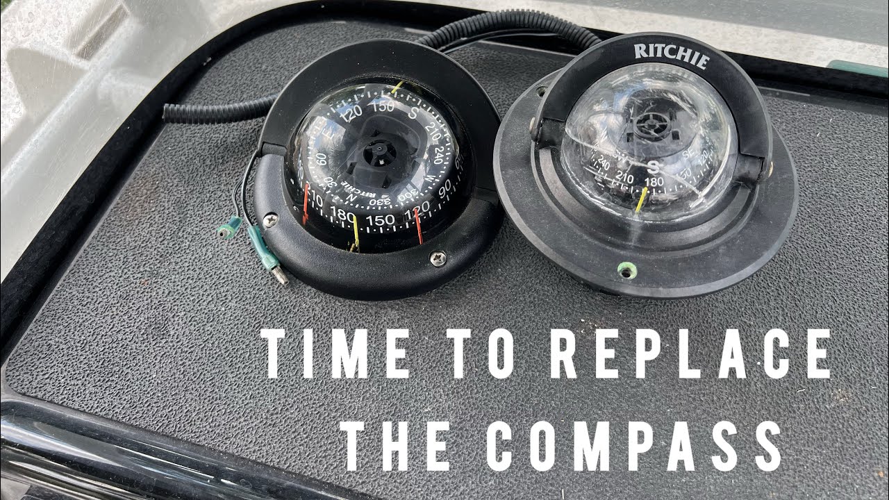 Replacing The Ritchie Compass On My Personal Boat | 2016 Crevalle 24 Bay