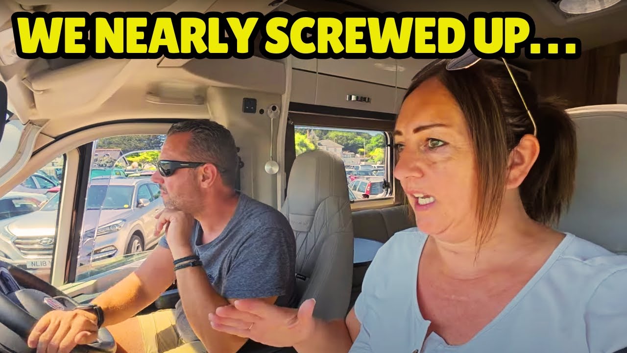 A Close Call | Motorhome Trouble in Bude, Cornwall!