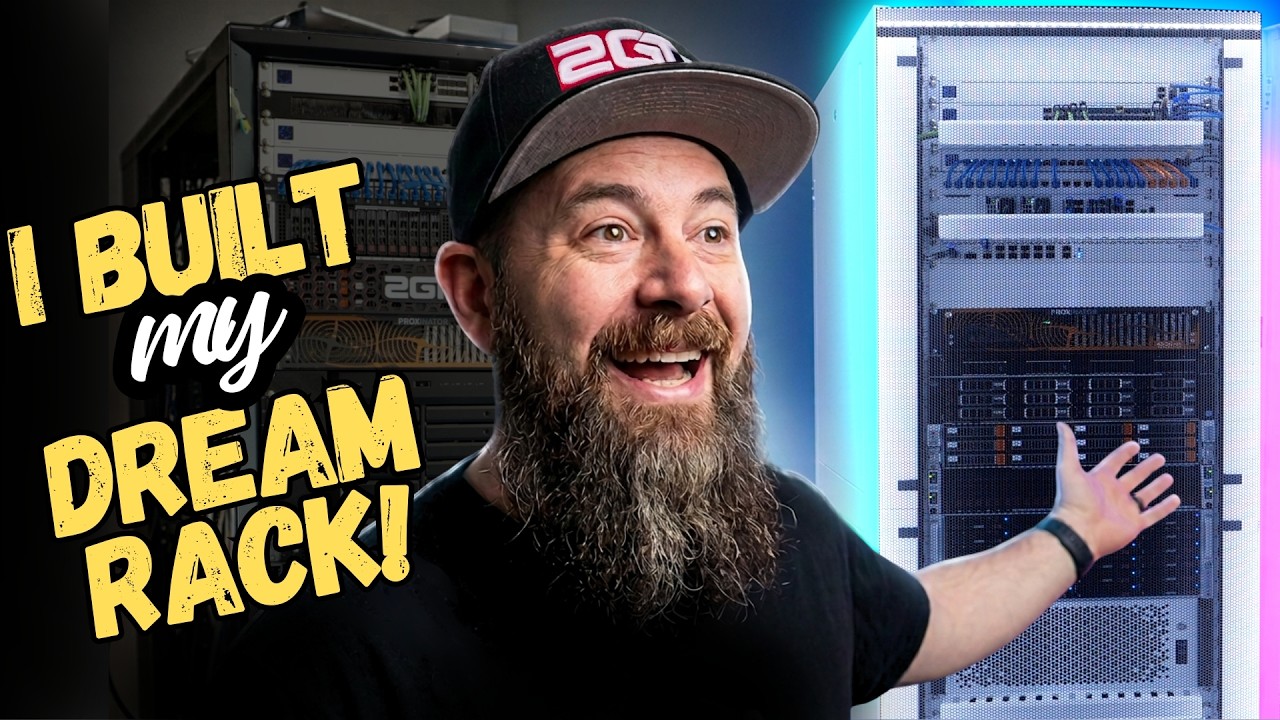 My New Homelab Rack is Insane