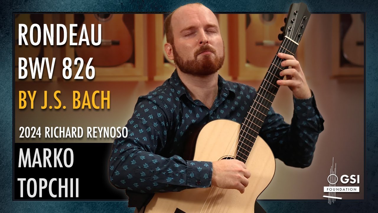 Marko Topchii performs J. S. Bach's 