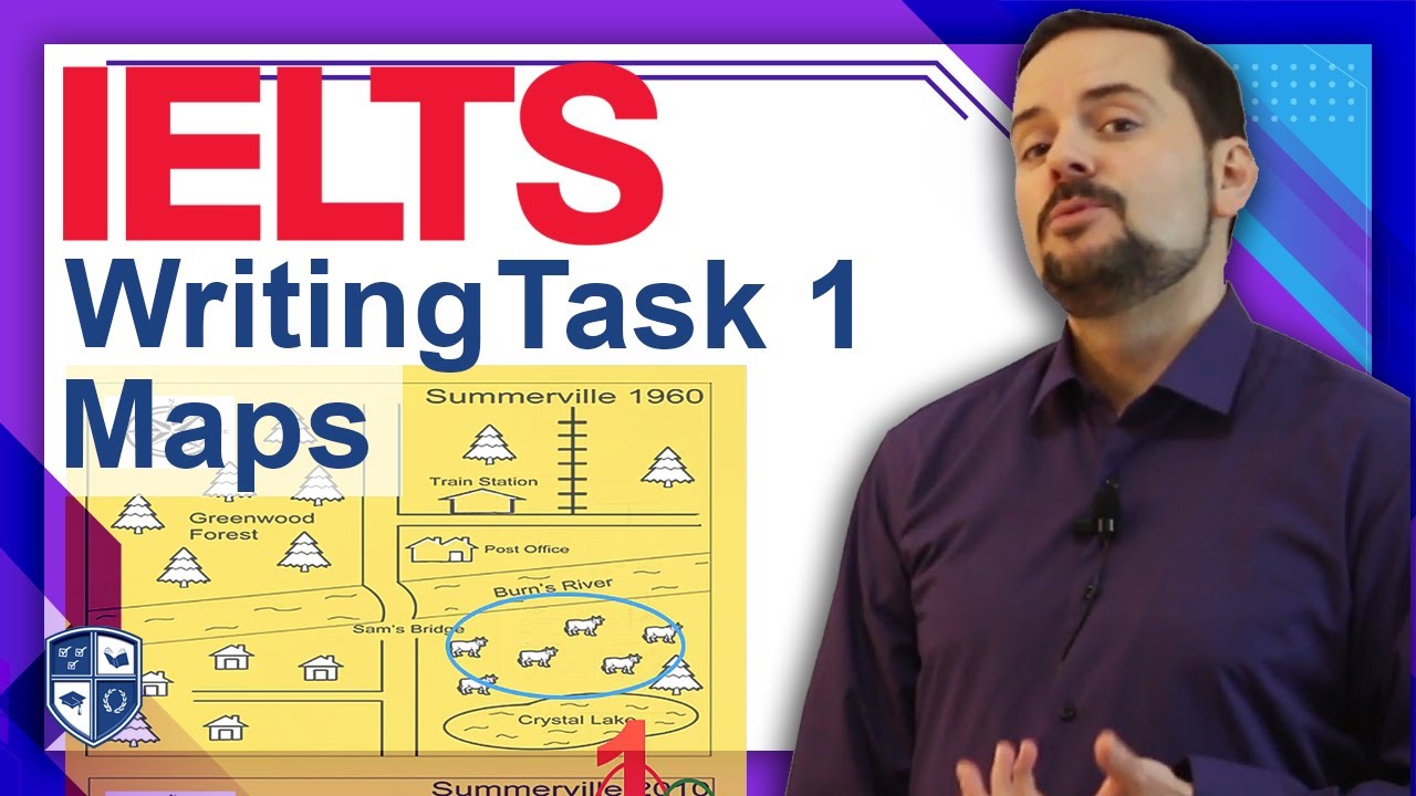 IELTS Writing Task 1 - Two Maps Diagrams - FULL