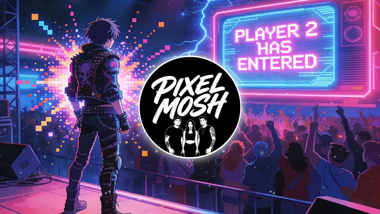 PLAYER 2 HAS ENTERED 🎮 High-Energy Anime Love Song [Pixel Mosh] (Electronicore / Kawaii Metal)