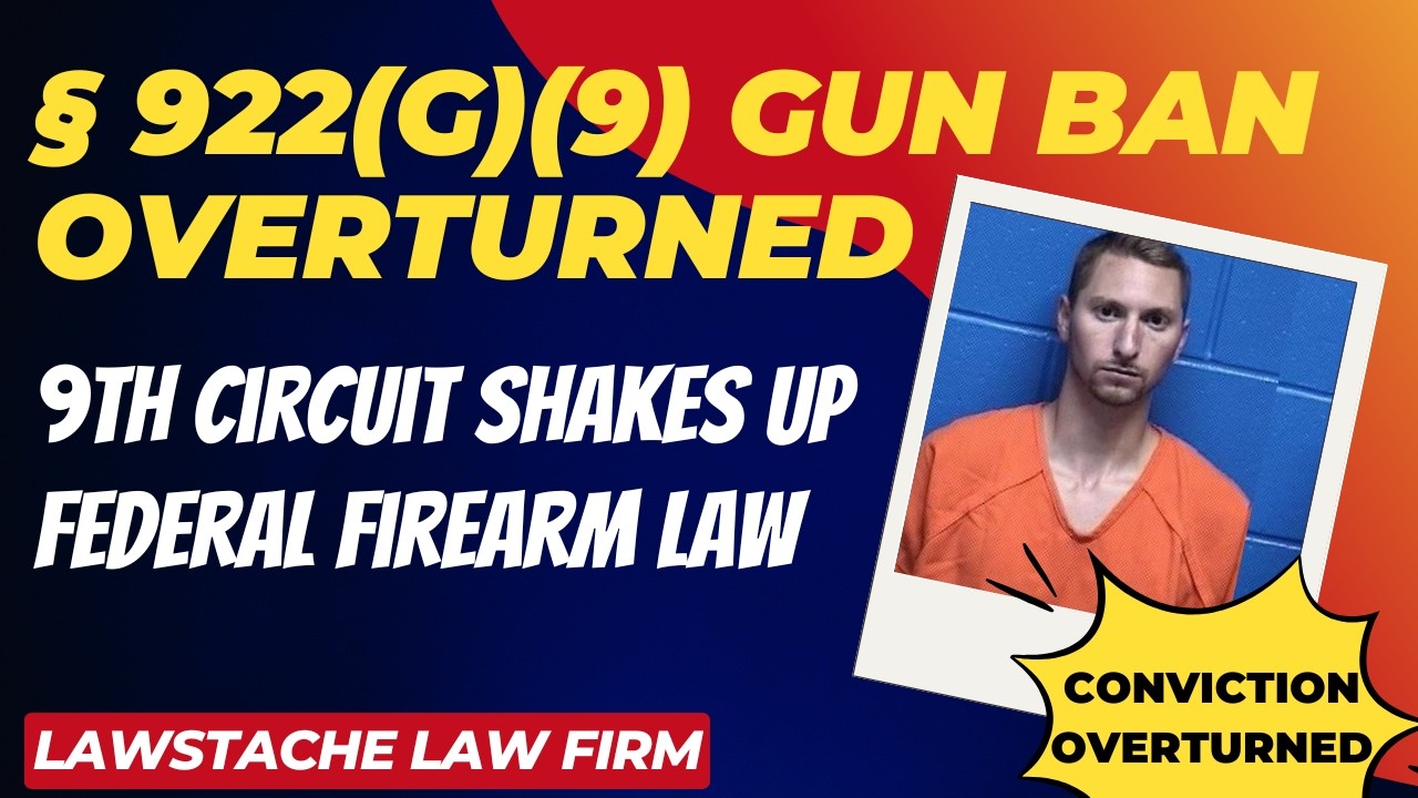 Firearm Ban After Domestic Violence? 9th Circuit Shakes Up Federal Firearm Law! #2ndamendment