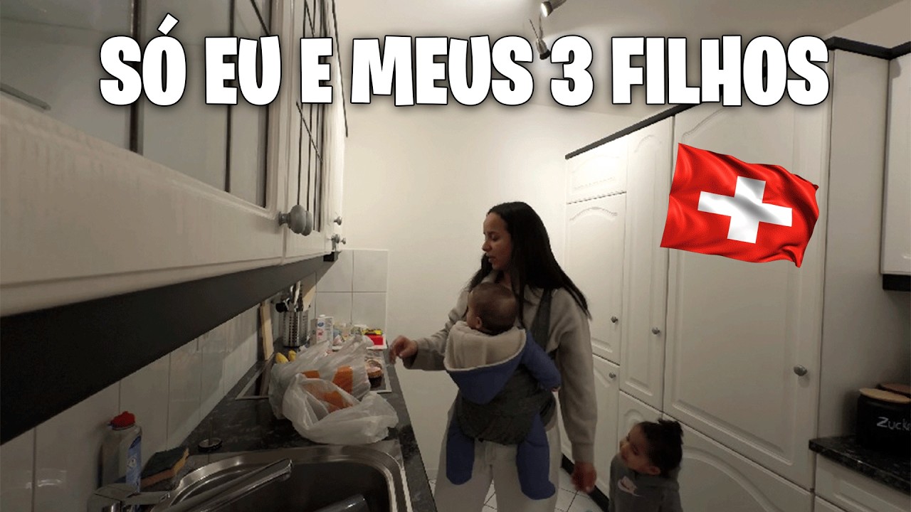 DANDO CONTA DE TUDO NA SUÍÇA 🇨🇭 | CASA, FILHOS E VIDA REAL
