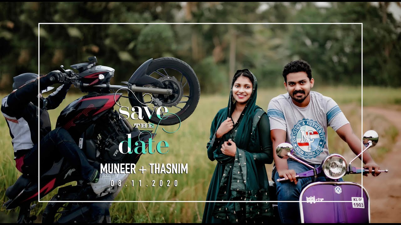 Muneer | Thasnim I Bike  Stunting I Save the Date I KGN media