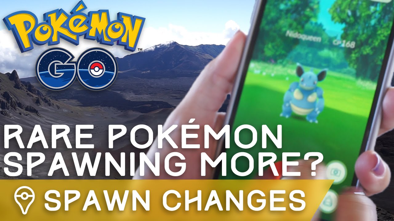 NIANTIC INCREASED RARE POKÉMON SPAWNS IN POKÉMON GO