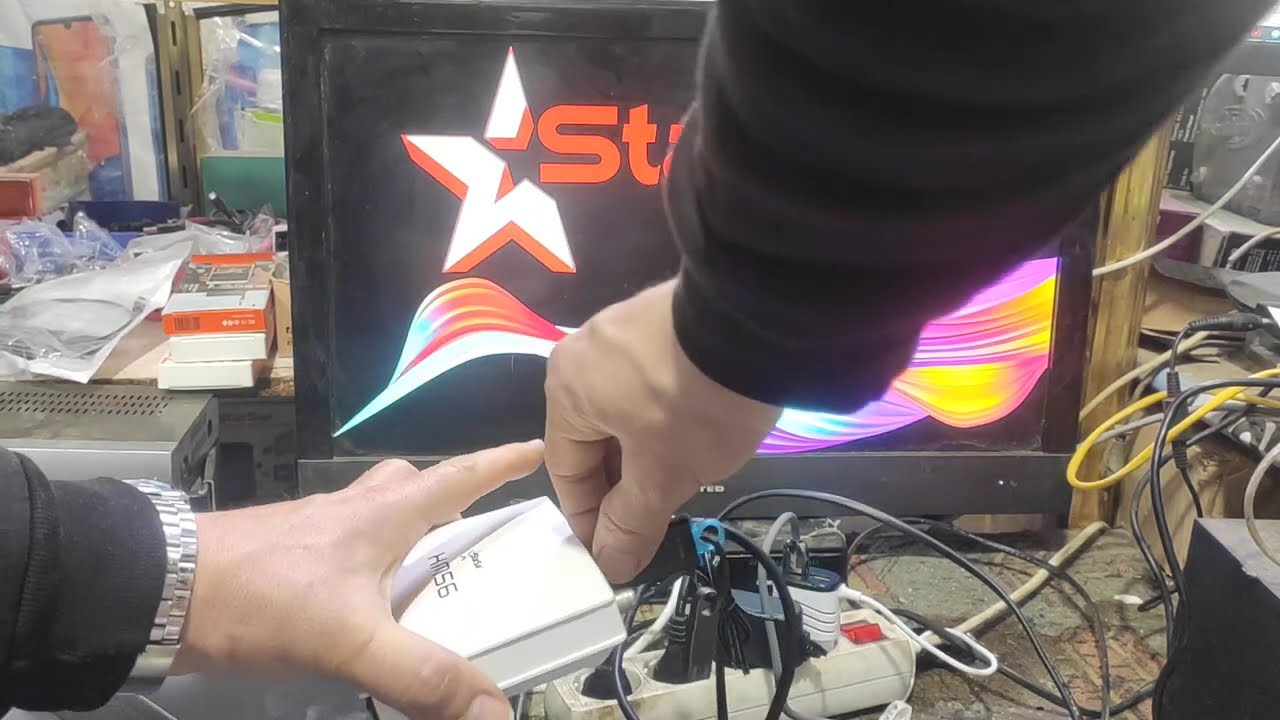 شرح الجهاز الرائع و الخفيف جدا STARSAT MX56  و قريبا سيحل مشكل USB TO LAN