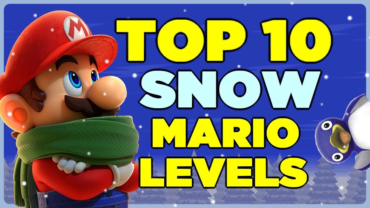 Top 10 Snow Mario Levels!