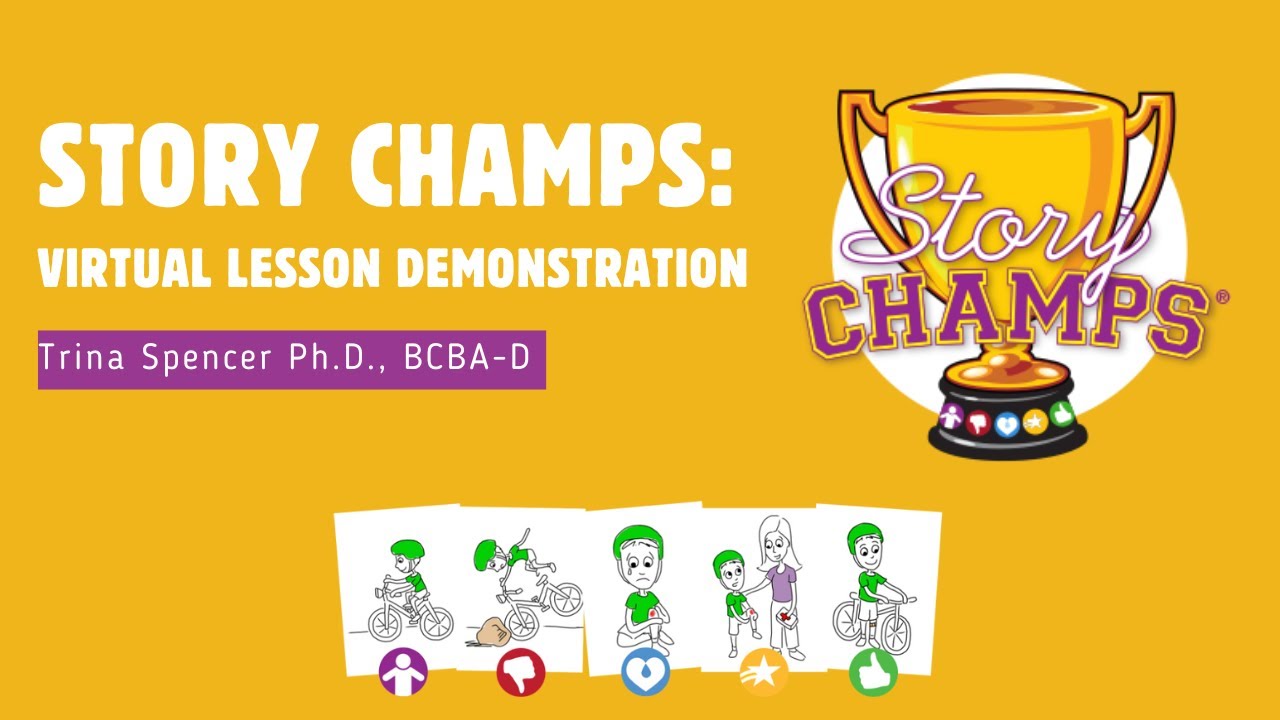 Demonstration of a virtual Story Champs lesson