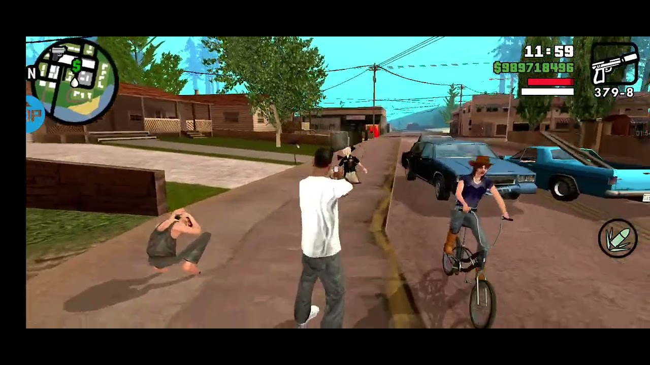 DOING RANDOMS THINGS IN GTA SANDREAS | MOBILE WALKTHROUGH SERIES 27