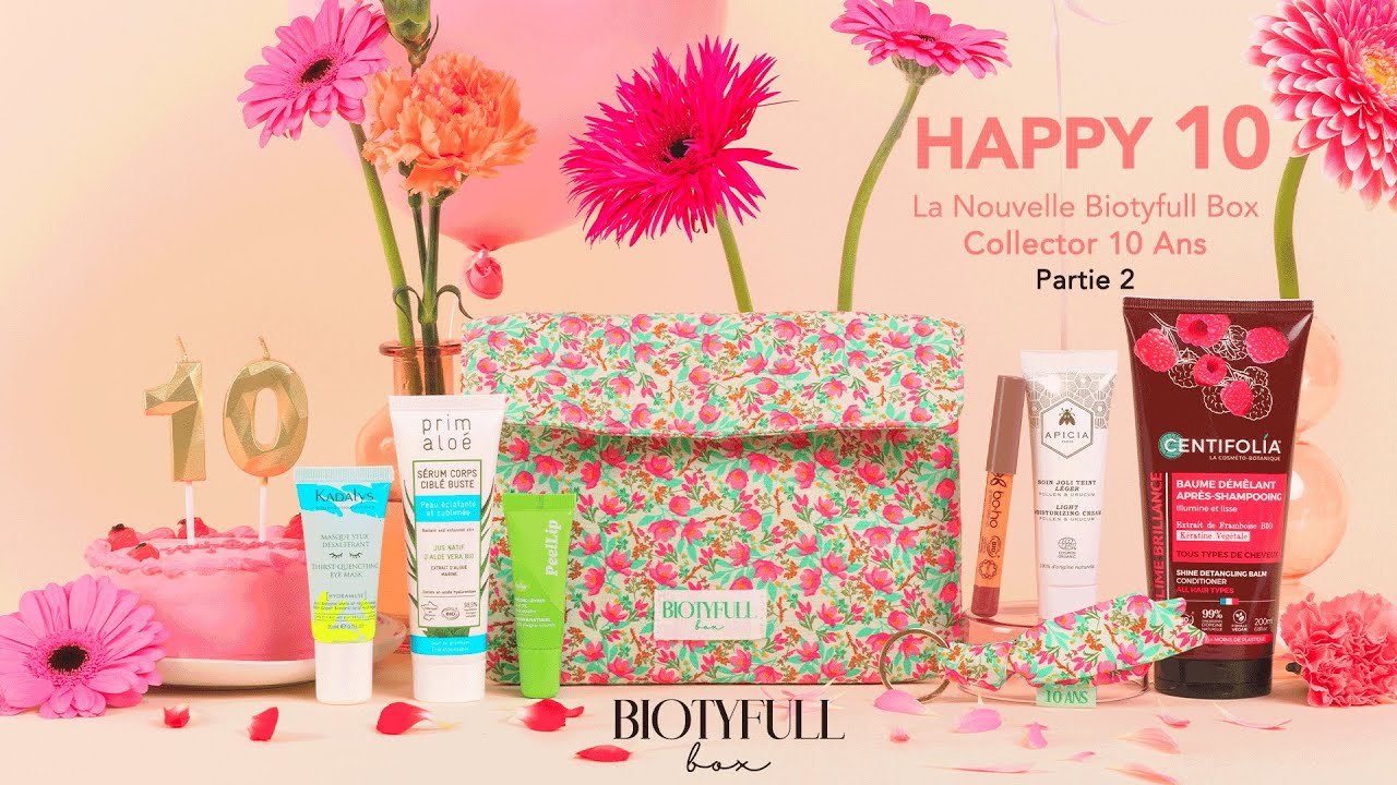 КОЛЛЕКТОР BIOTYFULL BOX 10 ОТВЕТОВ (Часть 2/2) 🎂🎁 | СЧАСТЛИВЫЕ 10