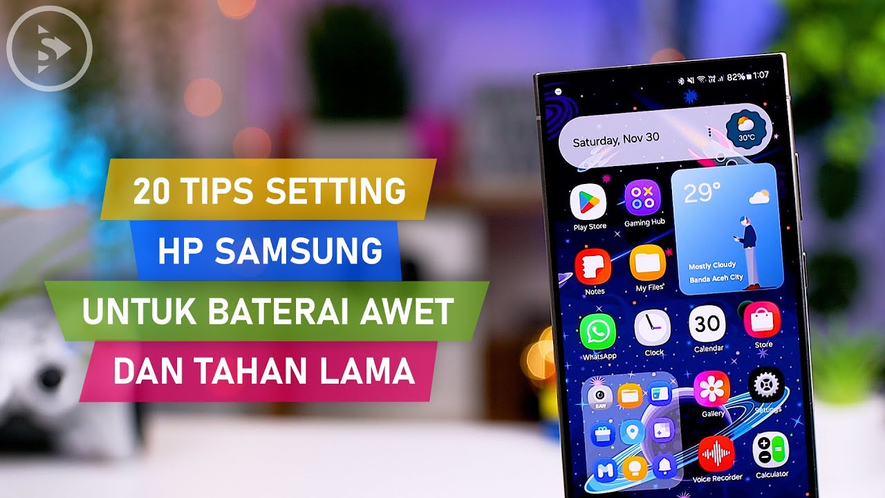 20 Tips Biar Baterai TAHAN SEHARIAN🔋Tanpa Mengurangi PERFORMA⚡📱