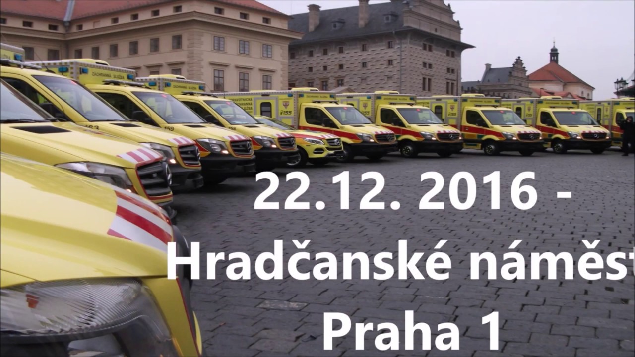 ZZS hl. m. Prahy - Předání nových vozů