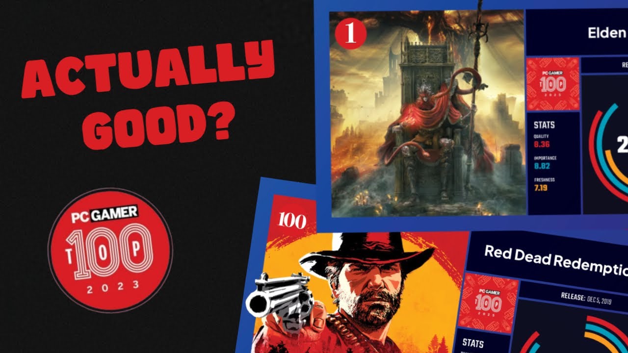 PC Gamer's Top 100 Games List Is Not Bad