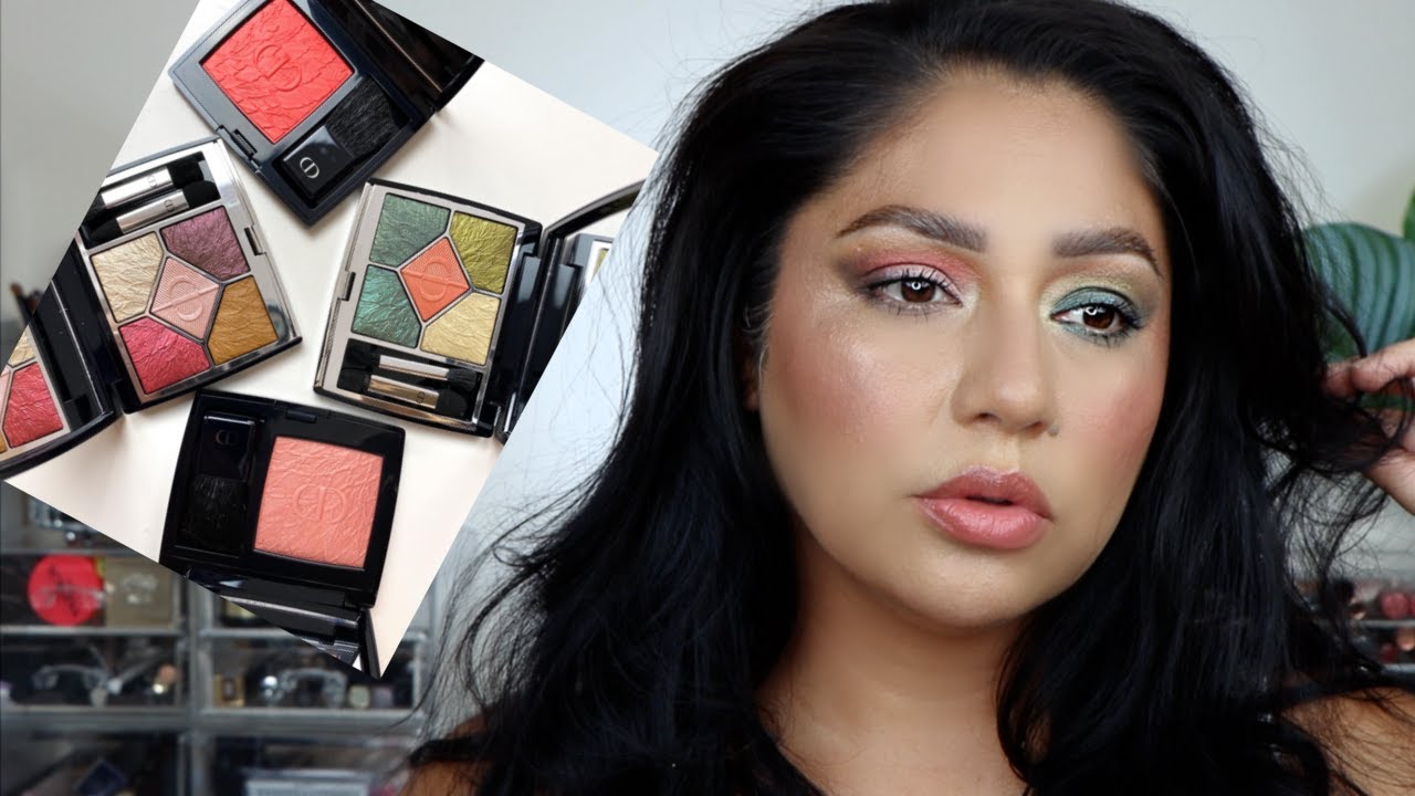 DIOR BIRD OF A FEATHER COLLECTION 2021 | Green makeup or red purple makeup?