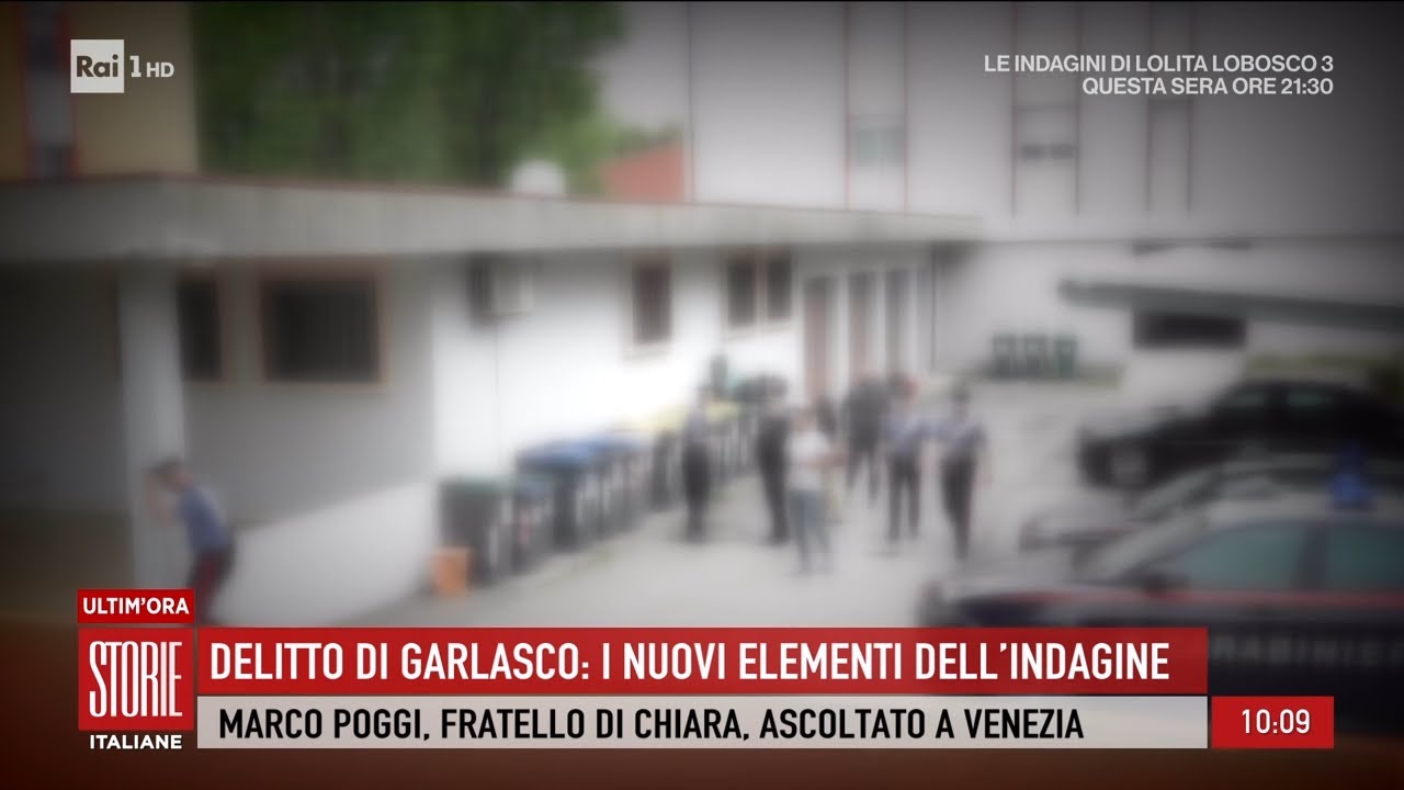 Marco Poggi, fratello di Chiara Poggi, ascoltato a Venezia - Storie italiane 21/05/2025