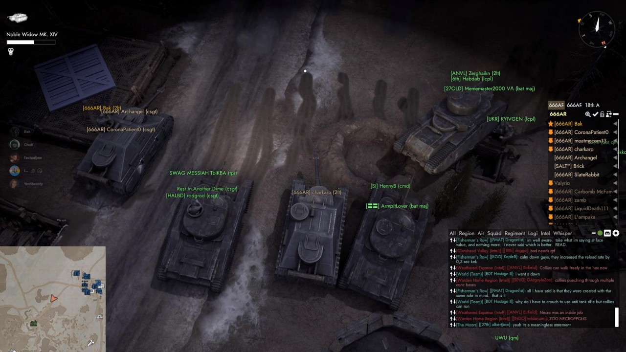 Operation P.T.B/Foxhole