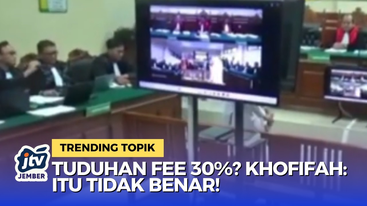 Gubernur Jatim Hadiri Sidang Tipikor: Tuduhan Fee Itu Tidak Rasional!