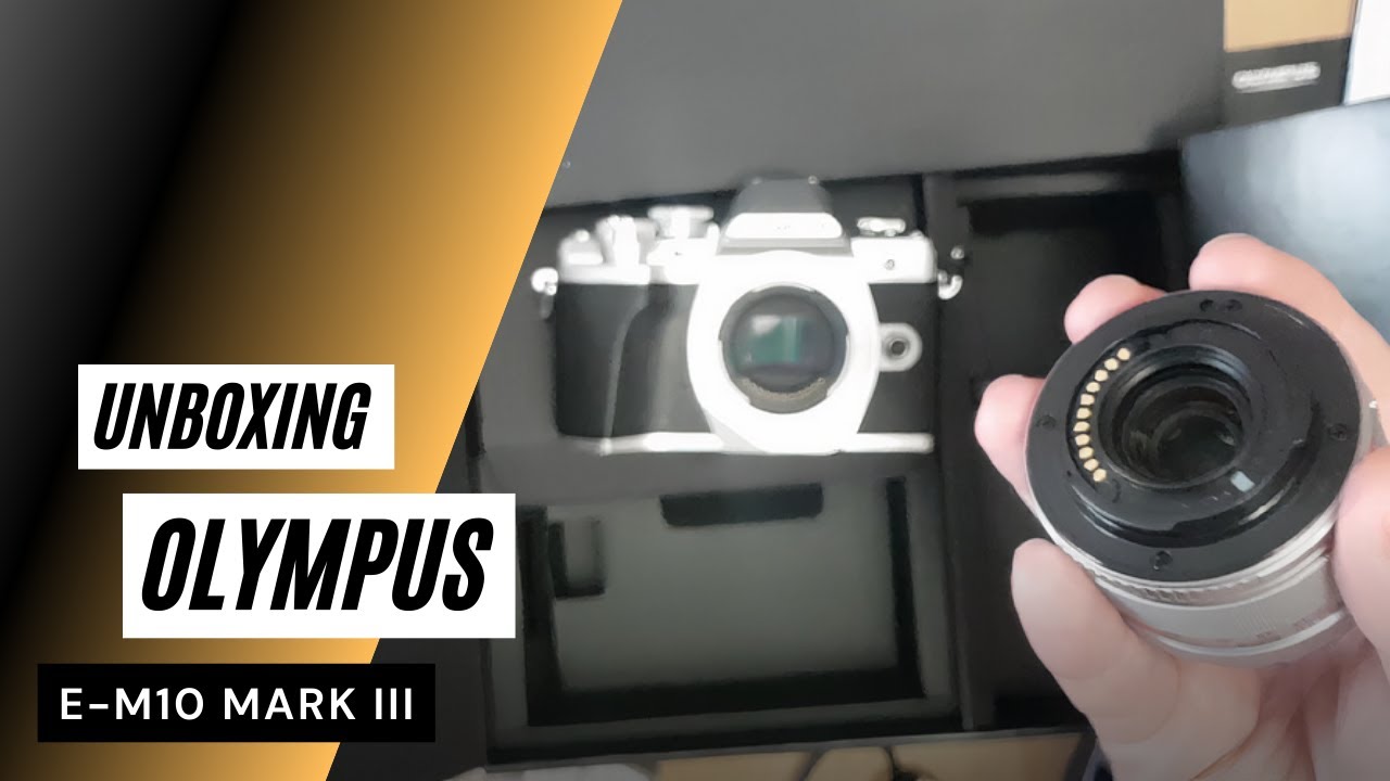 UNBOXING: OLYMPUS E-M10 Mark III Mirrorless Micro 4/3 Camera + EZ-M1442IIR Lens Great Value 2022