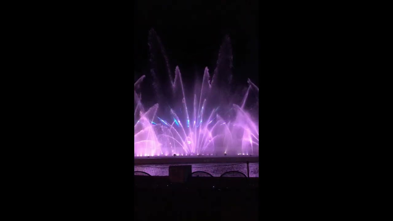 時之栖　噴水ショー　2020年12月