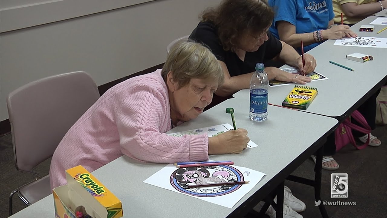 Alachua County Libraries Offer Adult Coloring Sessions