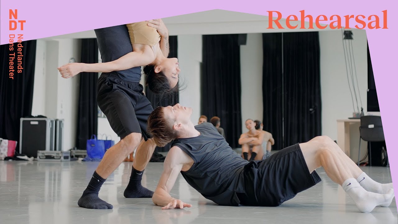 Rehearsal world premiere - Imre van Opstal & Marne van Opstal (NDT 1 | In/with/in)