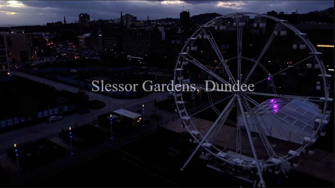 Slessor Gardens, Dundee | 4K Cinematic | DJI Mini 2
