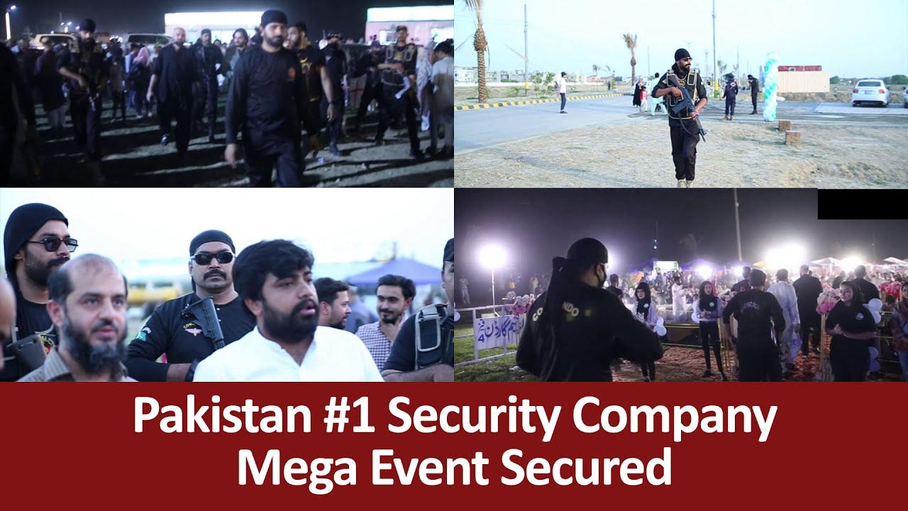 Mega Family Festival Secured by Pakistan's #1 Security Company || Reichert Security Services ||