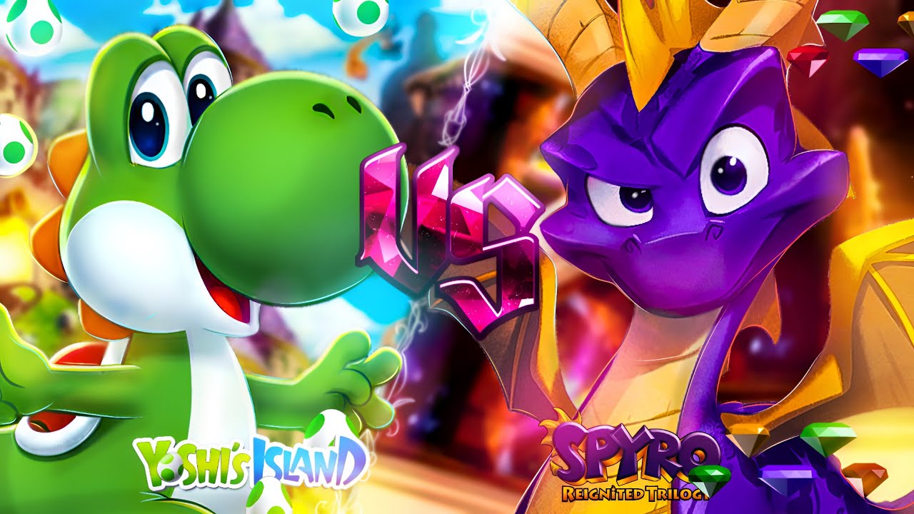 Yoshi VS. Spyro | Ruby Kombat ♦️