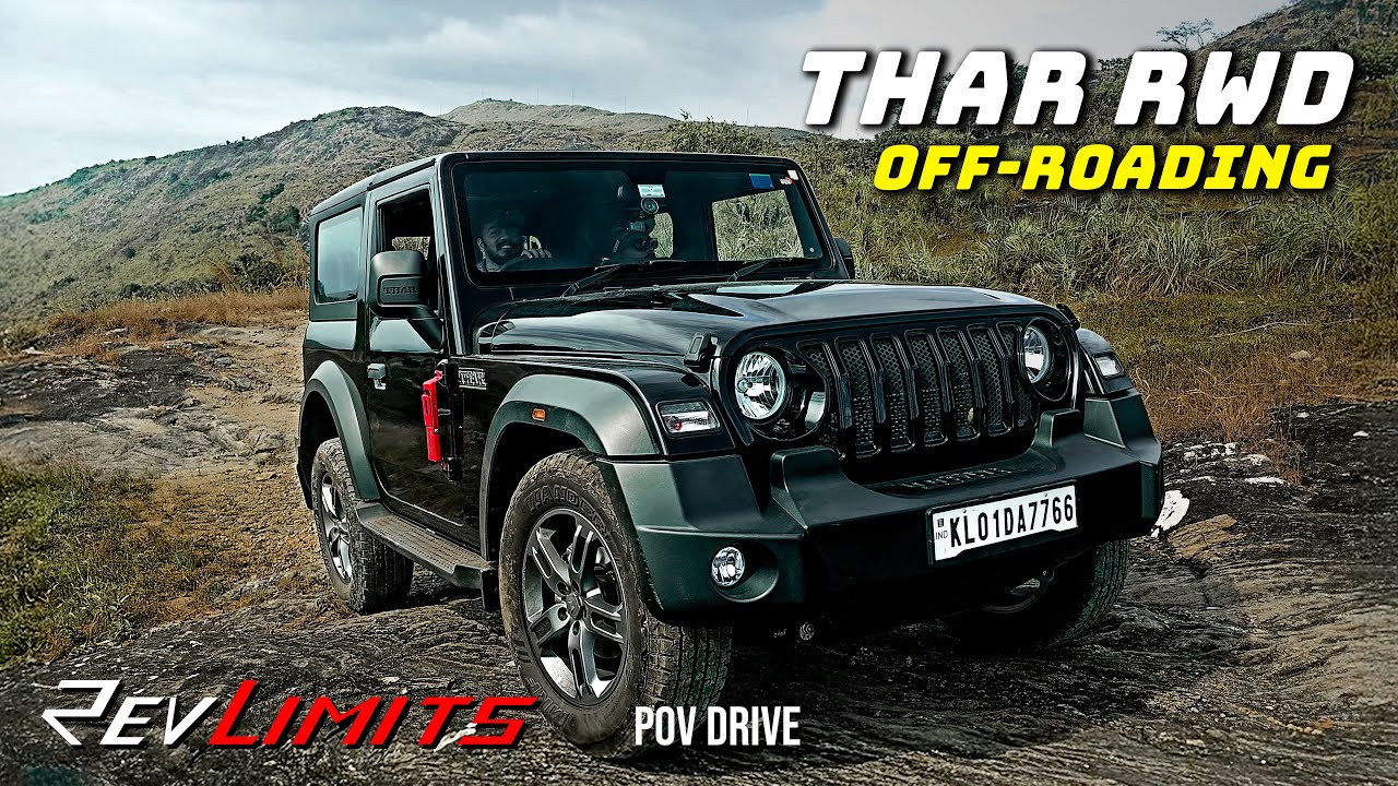 OFF-ROADING RWD Thar - Vagamon Trip | Ft.- 2024 Thar RWD | #tharrwd #povtestdrive #220 | RevLimits