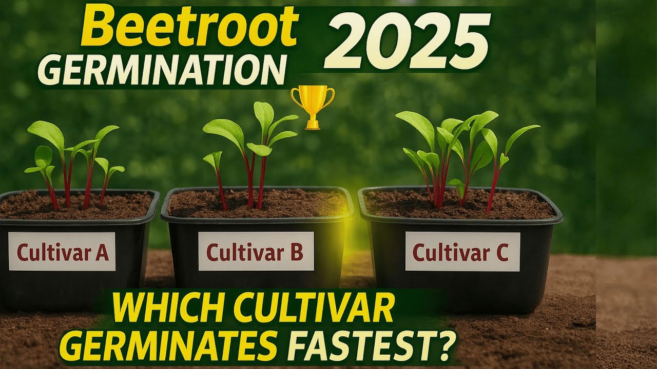 Beetroot Germination Race 2025: Which Cultivar Wins? 🌱⏱️