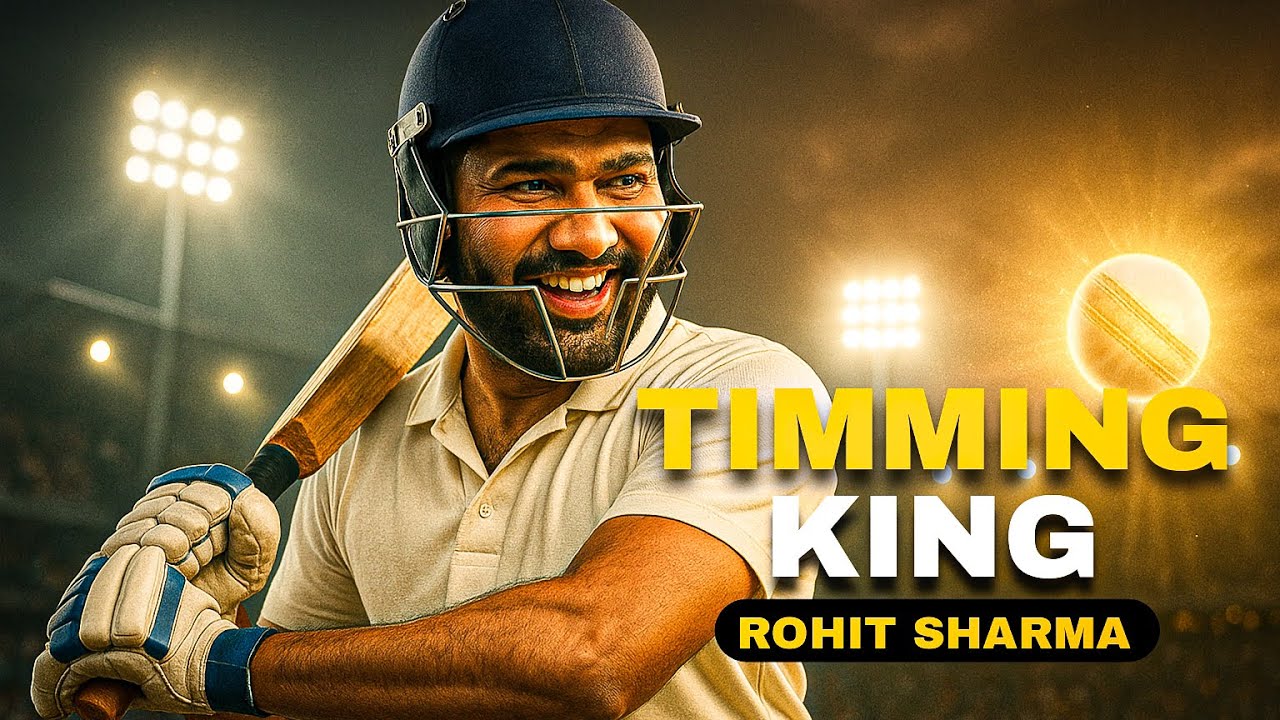 How to Build Batting Rhythm Like Rohit Sharma &ndash; Timing Ka King Ka Formula