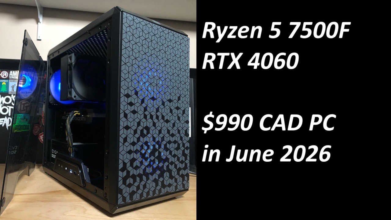 Ryzen 5 7500F и RTX 4060 в 2026 году! Тесты в играх, рендеринге и кодировании