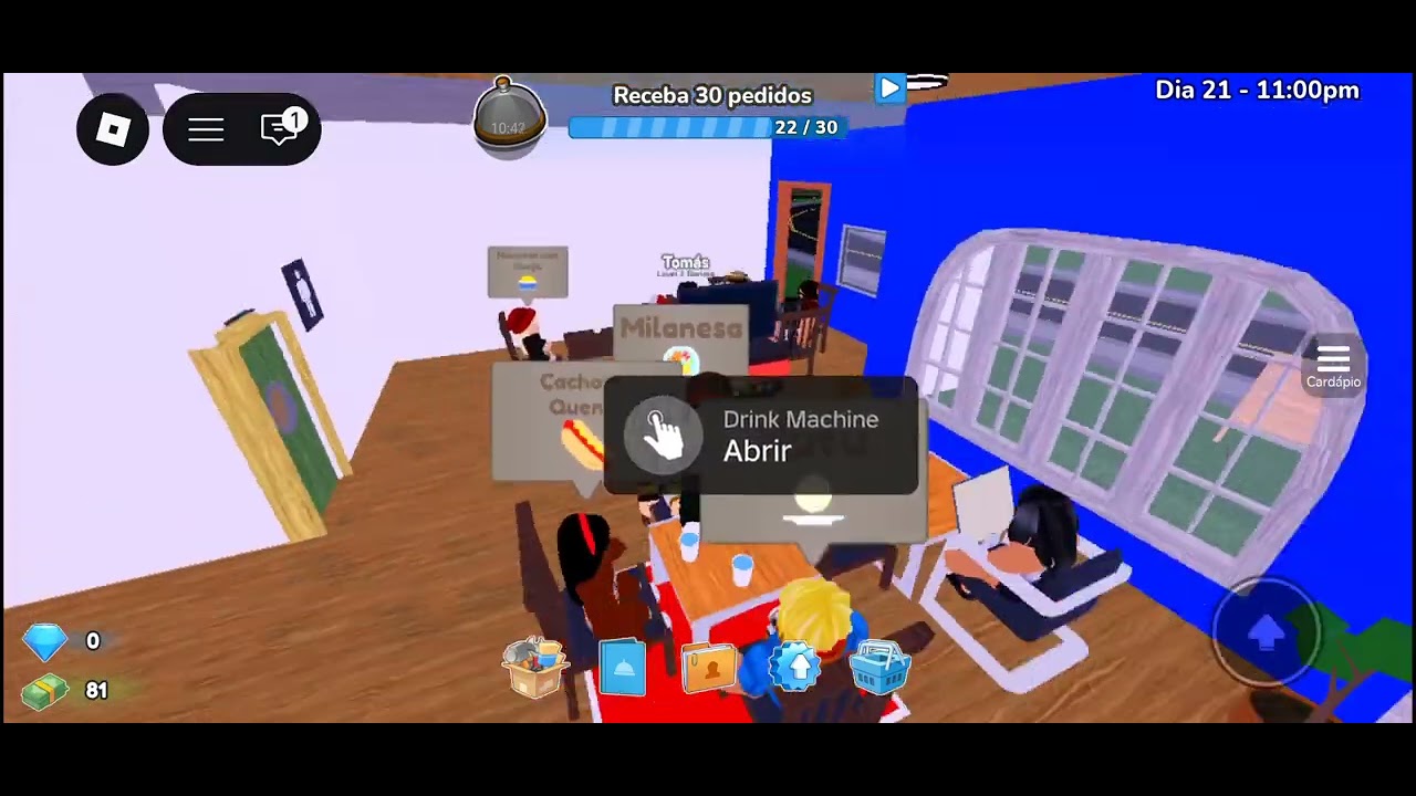 restaurant Tycoon 3 pt2 (consegui 2 estrelas 💫