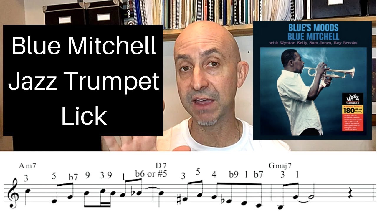 Blue Mitchell Jazz Trumpet Lick #1