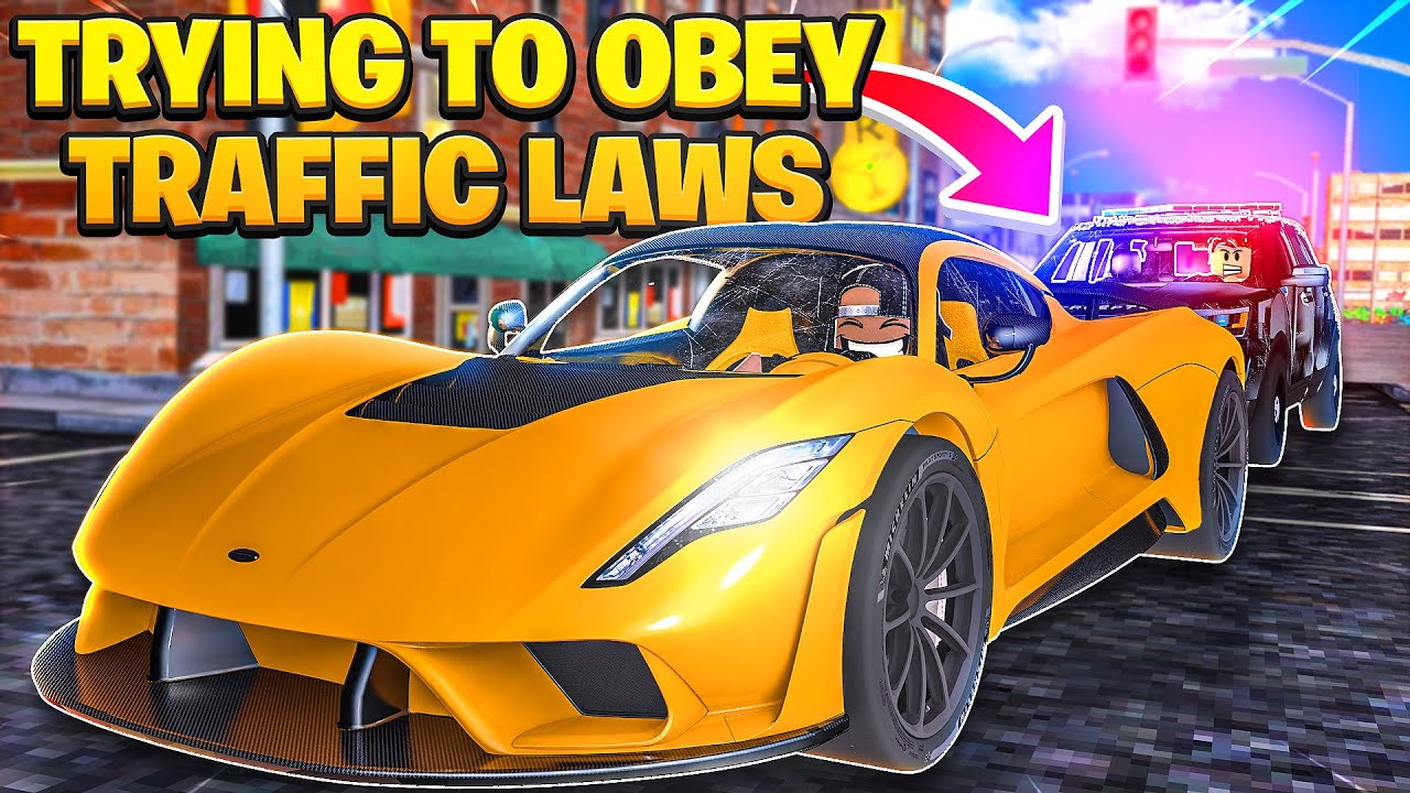 ATTEMPTING TO OBEY ALL TRAFFIC LAWS in Roblox Southwest Florida