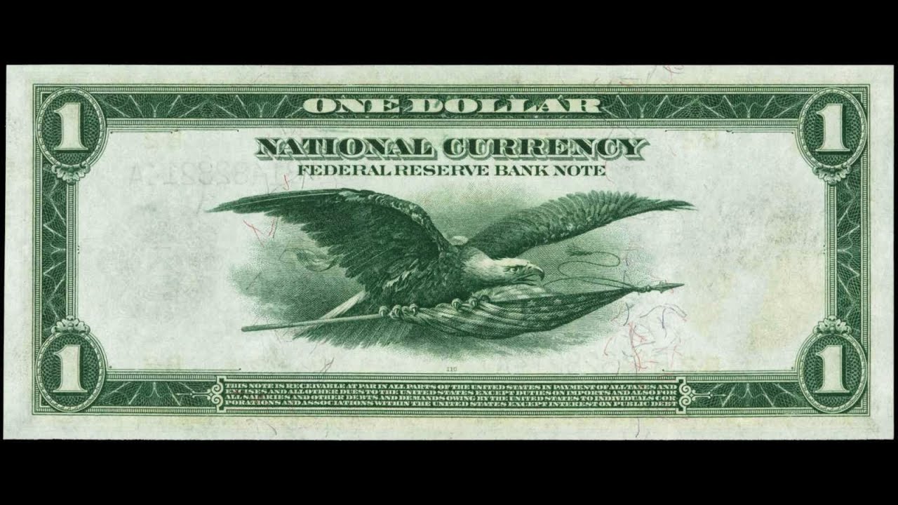 US $1 Bills Collection & History | From the Black Eagle to the 1935 Silver Certificate