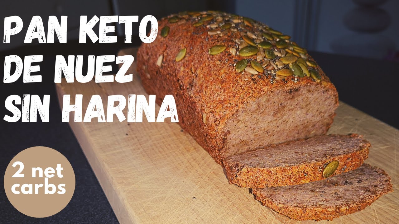 🥓🍓🥑 PAN KETO SANDWICH | PAN DE NUEZ | LOW CARB | LCHF | SIN GLUTEN | SIN HARINA | SIN AZUCAR