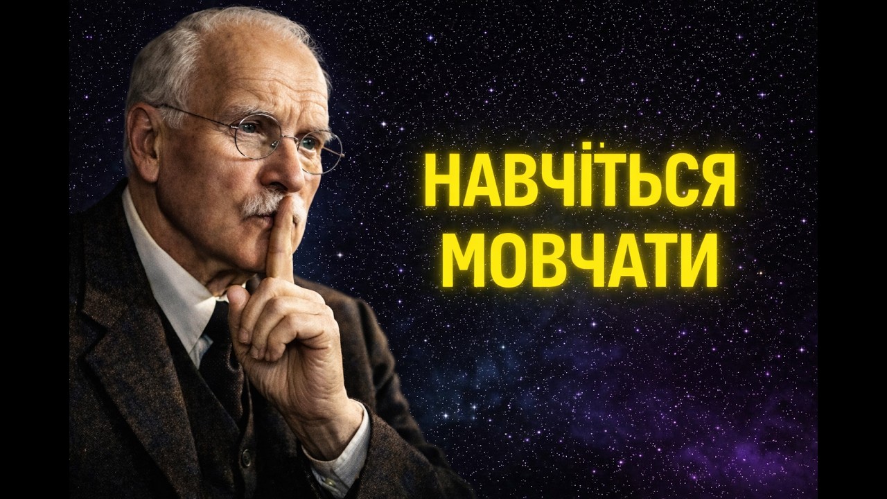 ПЕРЕСТАНІТЬ ГОВОРИТИ ПРО СВОЄ ЖИТТЯ | 10 правил, які зроблять вас небезпечно сильними | Карл Юнг