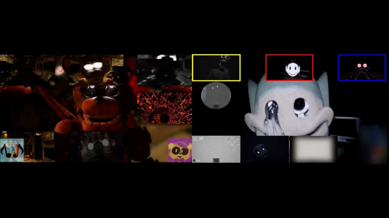 2 Five Nights at Freddy's Fan-Games Has a Sparta Megrim Remix Comparison