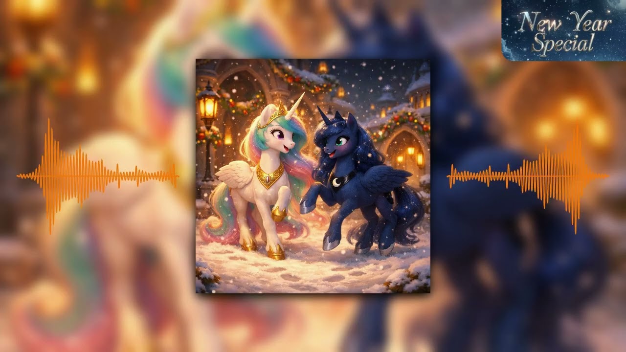 Princess Celestia & Luna — A Winter Dance of Light | Festive Dance Pop