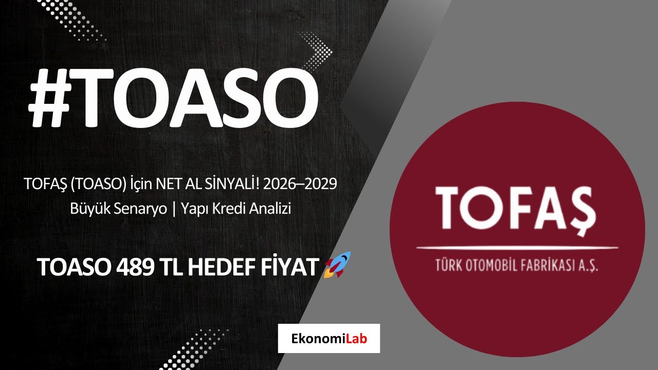 TOFAŞ’TA %74 POTANSİYEL! Yapı Kredi “AL” Dedi | 489 TL Hedef Fiyat ŞOK ETTİ (#toaso)