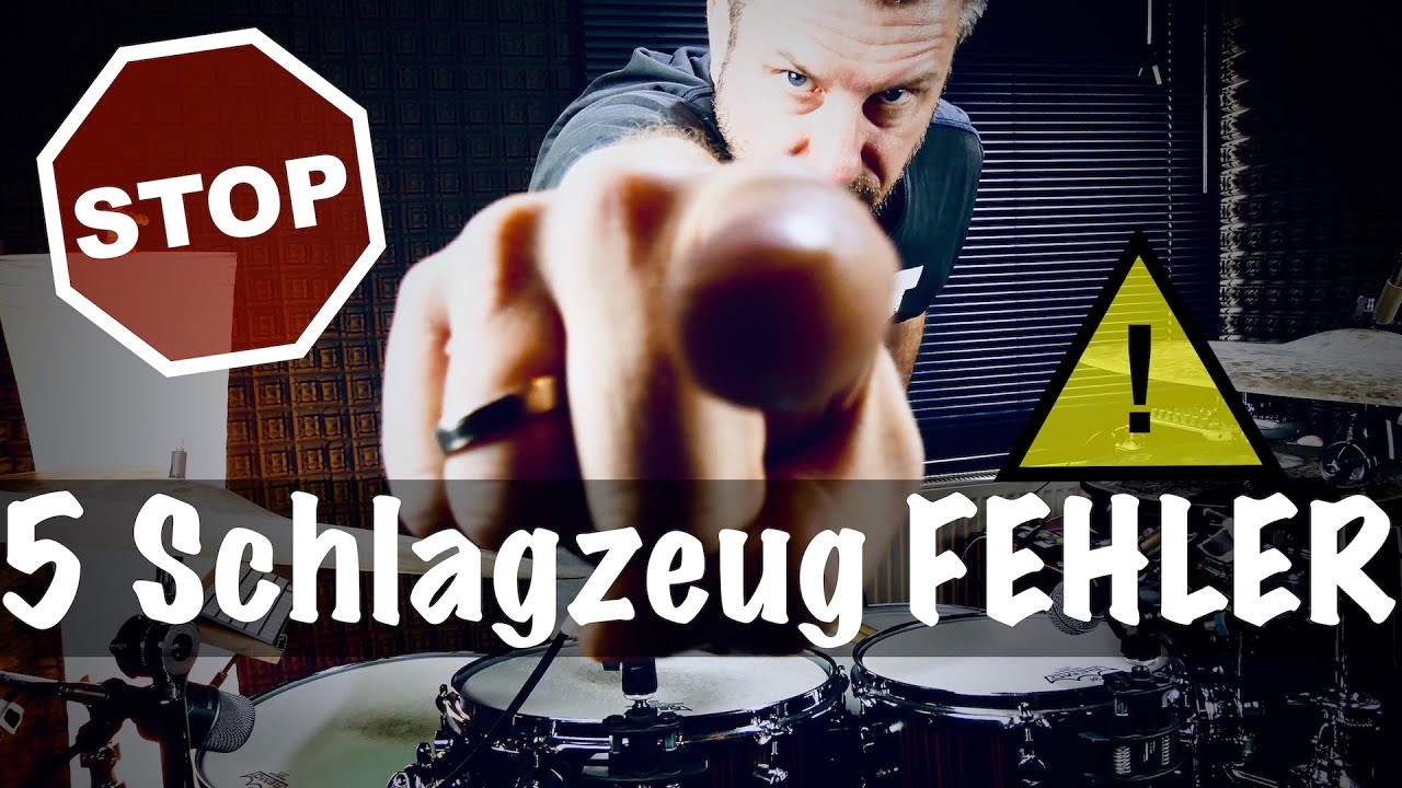 5 Schlagzeug Fehler, die du unbedingt vermeiden solltest (Pro-Tipps)