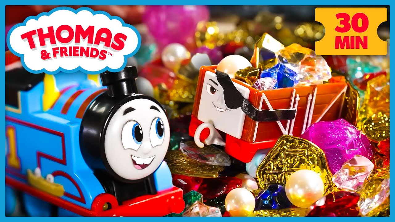 Thomas Searches for Hidden Treasure! 💰 | Watch Out Thomas | 30 Minutes