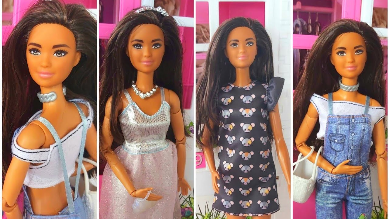 Barbie Fashionistas 140 Numara Dönüşüm Videosu Takipçilerimden Işıl iyi ki doğdun ablam 🎂🥰🦄🌈