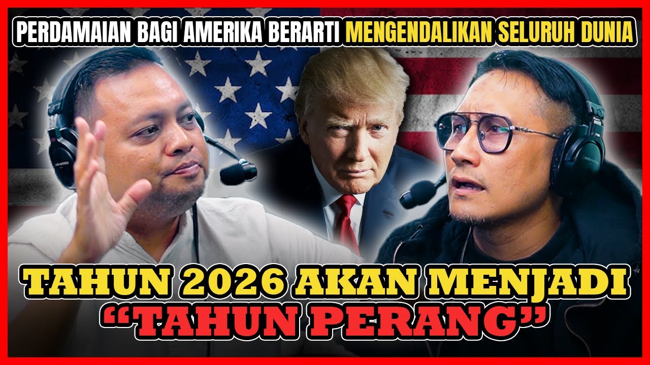 2026 TAHUN PERANG‼️ AMERIKA INGIN MENGENDALIKAN DUNIA LEWAT PD 3 - Pizaro Gozali