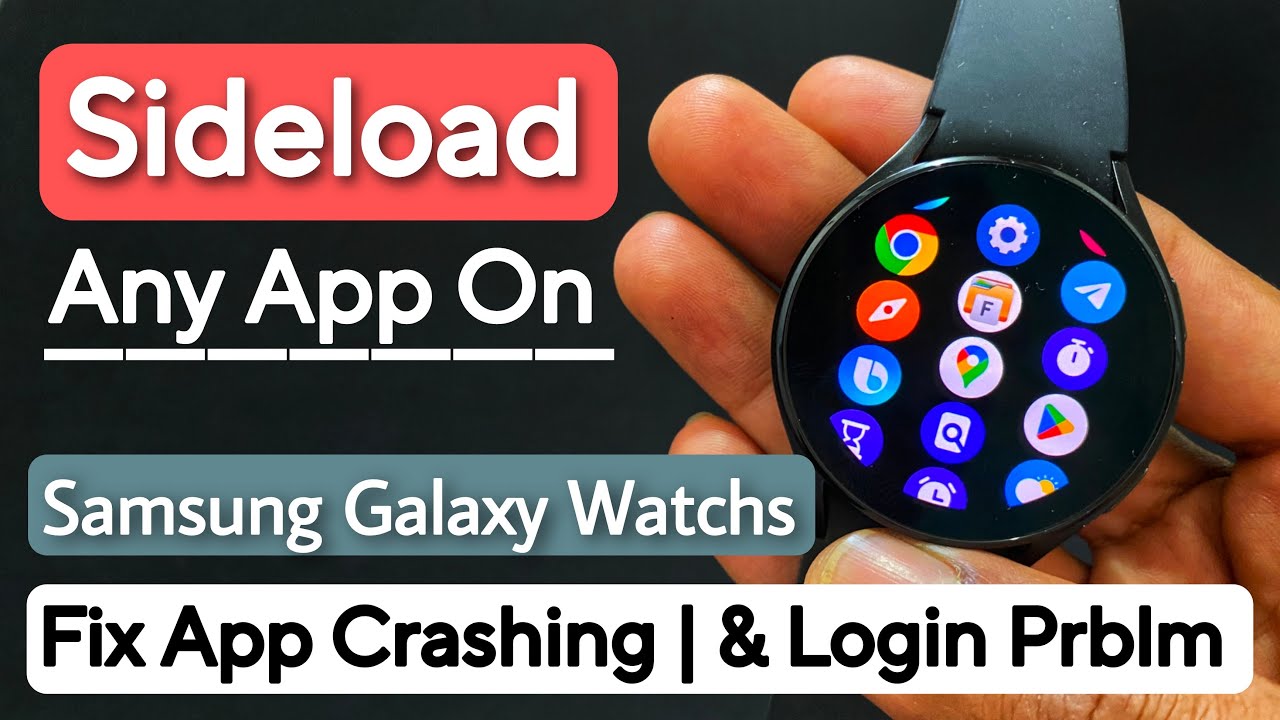 Как установить приложения на Samsung Galaxy Watch 4 | Загрузка любых приложений на Samsung Galaxy...