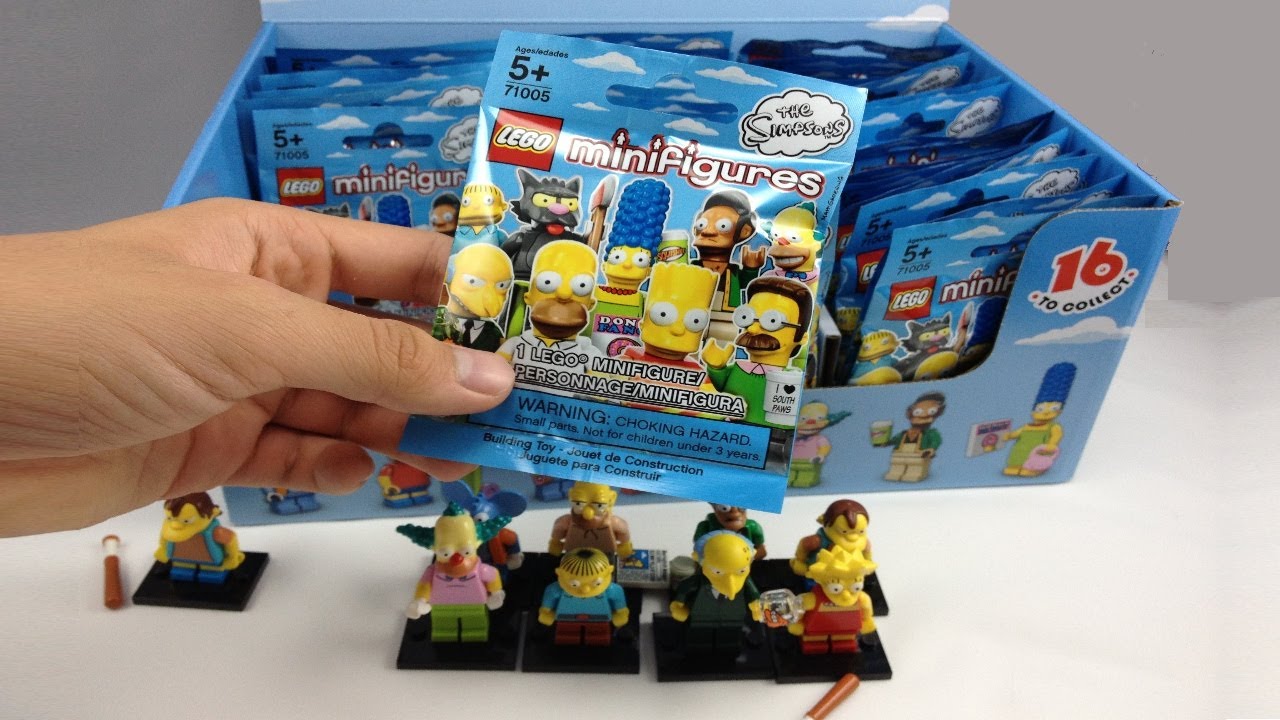 LEGO Minifigures The Simpsons Series - 60 pack BOX opening!
