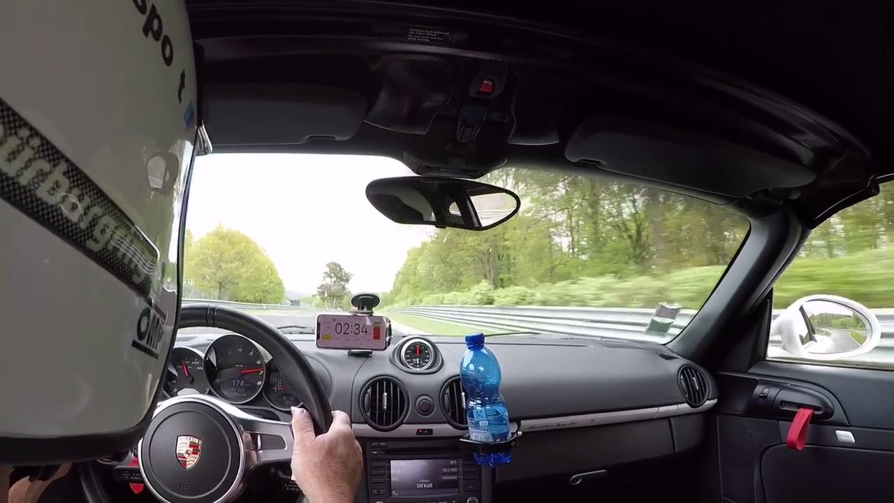 Boxster spyder 987 + huracan performante Nürburgring nordschleife